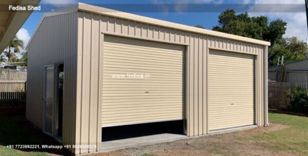 Car Parking Shed Parking Shed Material Steel Shed Design N0-2287