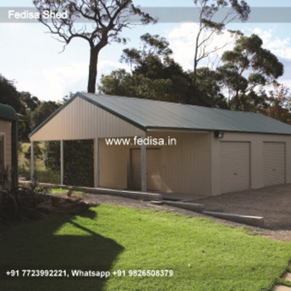 Parking Shed Steel Car Parking Shed Outdoor Modern Shed N0-2302