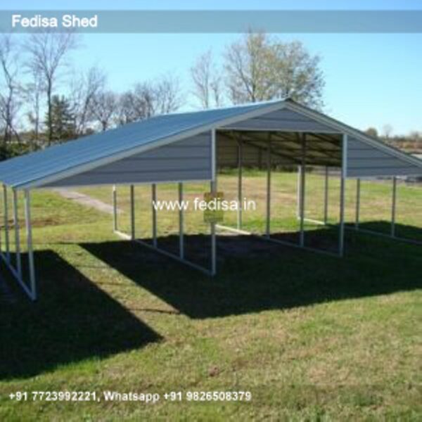 Parking Shed Car Parking Fiber Shed Bike Shed Design N0-2340
