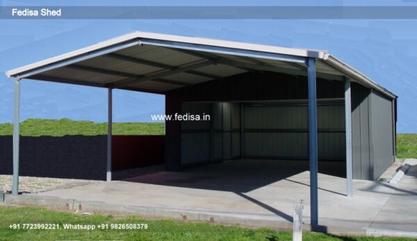 Car Parking Shed Home Parking Shed Outdoor Storage Design N0-2369