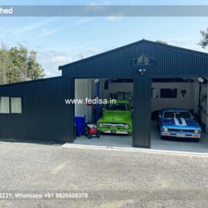 Car Parking Shed Single Car Parking Shed Shed Fabrication Drawings N0-2859