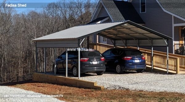 Car Parking Shed Car Parking Steel Shed Small Goat Shed Design N0-2967