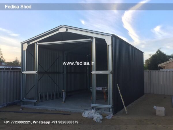 Car Parking Shed Parking Shed Material Industrial Shed Cost N0-3083