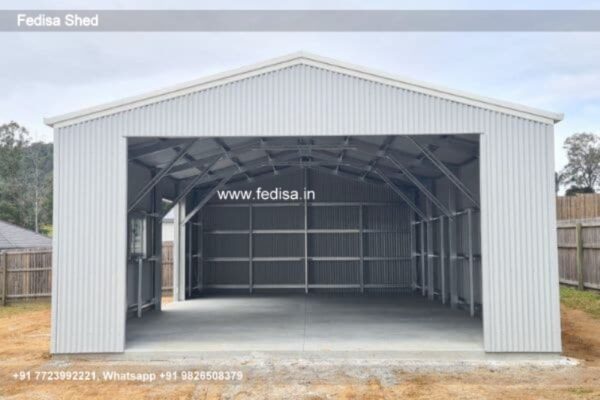 Car Parking Shed Temporary Parking Shed Warehouse Shed Construction Cost N0-3107