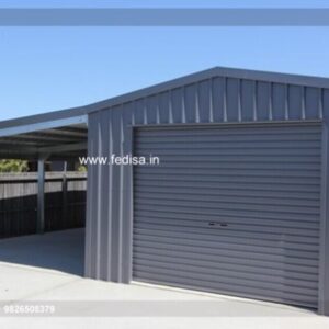 Parking Shed Temporary Shed For Car Parking Stainless Steel Sheds N0-3108