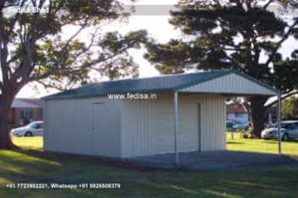 Car Parking Shed Tin Shed Car Parking Industrial Shed Construction Cost Per Square Feet N0-3113