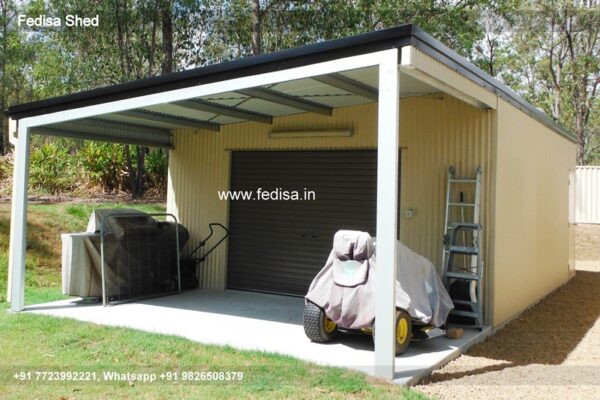 Car Parking Shed Car Parking Folding Shed Factory Shed Cost N0-3143