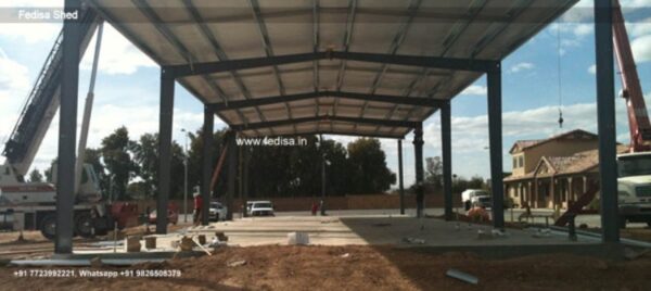 Parking Shed Cost Of Car Parking Shed Industrial Factory Shed N0-3156