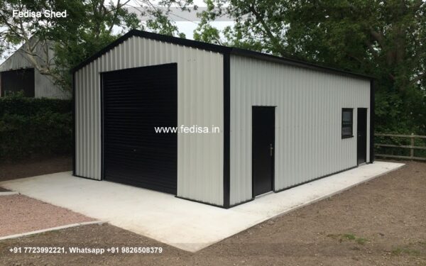 Car Parking Shed Fiber Parking Shed Industrial Metal Storage Sheds N0-3157