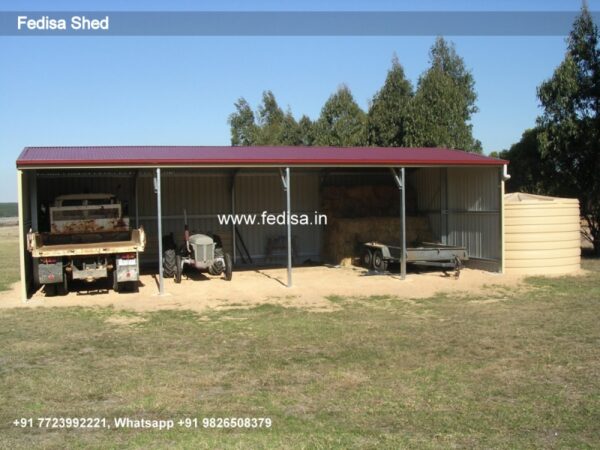 Car Parking Shed Folding Car Parking Shed Industrial Shed Building Cost N0-3161
