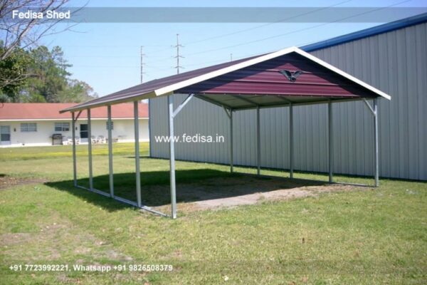 Car Parking Shed Parking Shed Cost Industrial Shed With Crane N0-3171