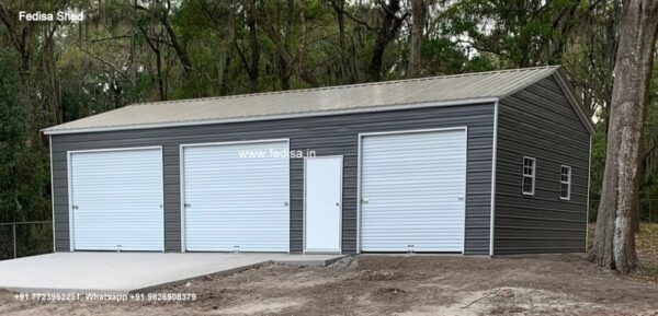 Car Parking Shed Pvc Parking Shed Manufacturing Shed N0-3181