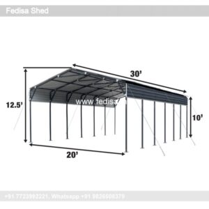 Parking Shed Fiber Parking Shed 2 Car Shed Price N0-3244