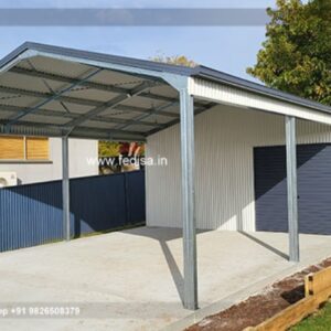 Parking Shed Fiber Shed For Car Parking Parking Shelter For Car N0-3246