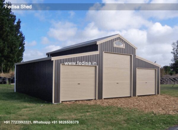 Car Parking Shed Steel Car Parking Shed Modern Car Parking Shed N0-3289
