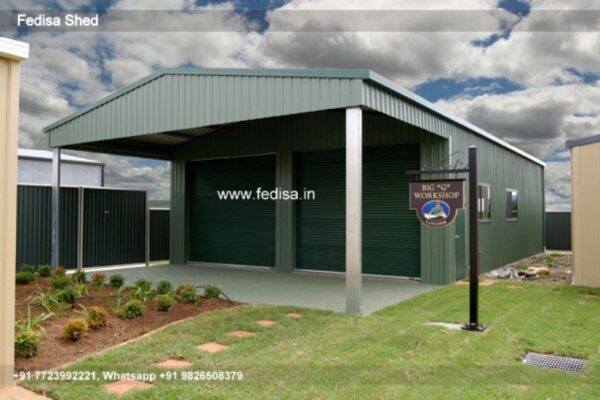 Car Parking Shed Gadi Parking Shed Industrial Shed Design N0-3349