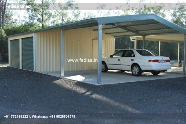 Parking Shed Car Parking Fiber Shed Bike Shed Design N0-3412
