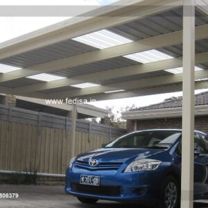 Parking Shed Fiber Shed For Car Parking Geodesic Dome Shed N0-3432