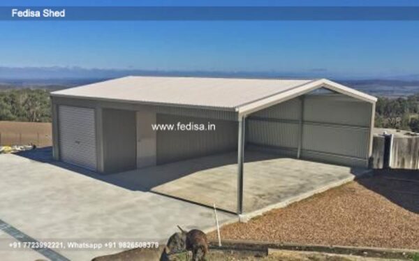 Car Parking Shed Two Wheeler Parking Shed 16x52 House Plans N0-3487