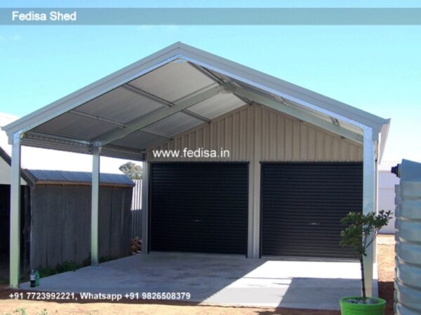 Car Parking Shed Parking Shed Cost Barrel Roof Shed N0-3543