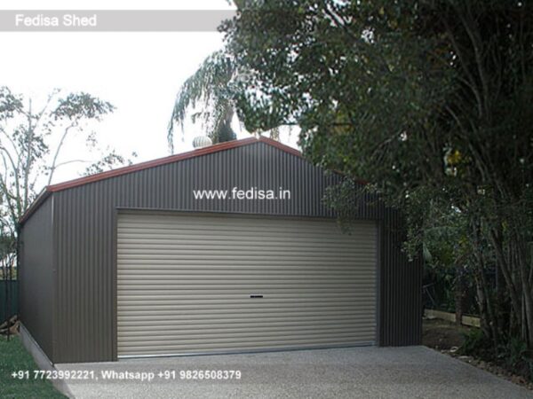 Car Parking Shed Parking Shed Material Designer Garden Storage N0-3641
