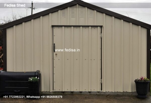 Parking Shed Readymade Car Parking Shed Industrial Shed Structure Design N0-3740