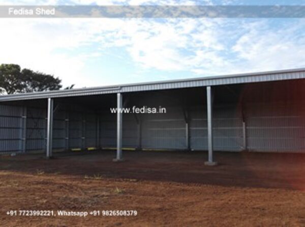 Car Parking Shed Temporary Parking Shed Small Goat Barn Design N0-4037