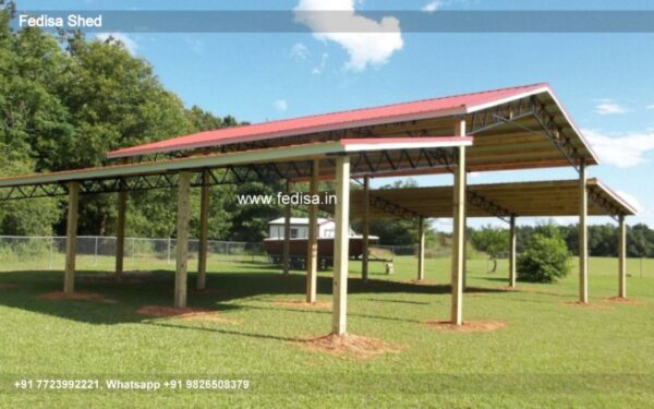 Car Parking Shed Fiber Shed For Car Parking The Modern Shed N0-4089