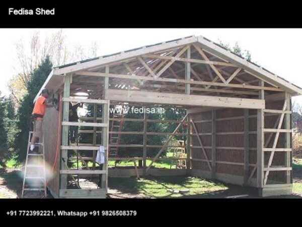 Car Parking Shed Single Car Parking Shed Unique Shed Design N0-4117