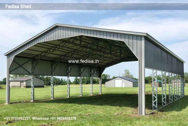 Car Parking Shed Folding Car Parking Shed Warehouse Shed Construction Cost N0-4179