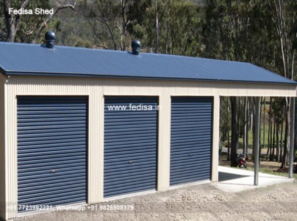 Parking Shed Mobile Home Park Sheds Steel Industrial Shed N0-4190