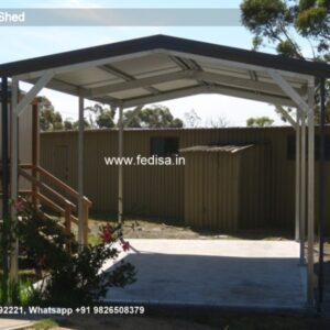 Car Parking Shed Readymade Car Parking Shed Cost To Build Industrial Shed N0-4209