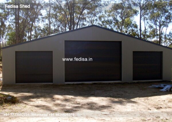 Parking Shed Car Parking Shed For Home Industrial Shed Manufacturing Cost N0-4242