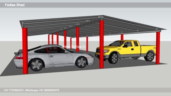Parking Shed Car Parking Shed Price Retractable Car Parking Shed N0-012