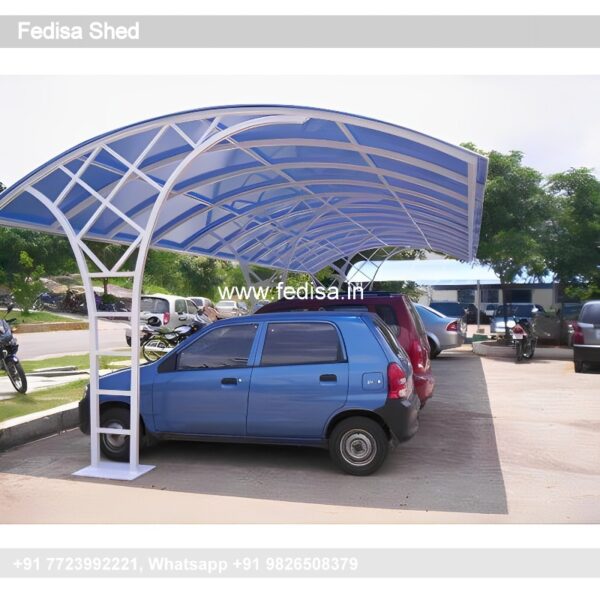 Parking Shed Cost Of Car Parking Shed Fiber Shade For Car Parking N0-038