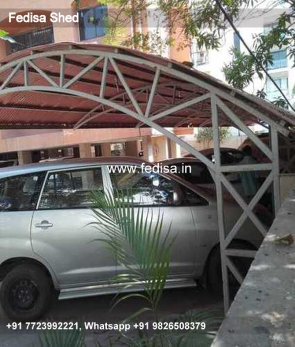 Car Parking Shed Fiber Shed For Car Parking Folding Car Parking Shed N0-041