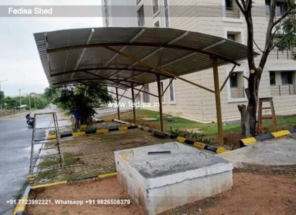 Parking Shed Pvc Car Shed Readymade Car Parking Shed N0-062