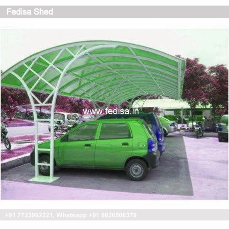 Car Parking Shed Single Car Parking Shed Temporary Car Parking Shed N0-069