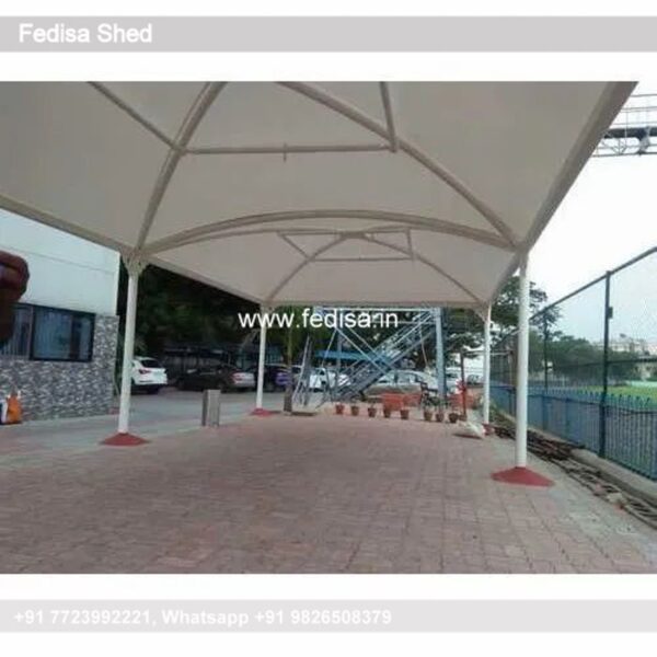Car Parking Shed Cantilever Car Shed Designer Garden Sheds N0-105