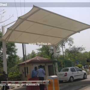 Parking Shed Car Parking Fiber Shed Bamboo Shed Design N0-294