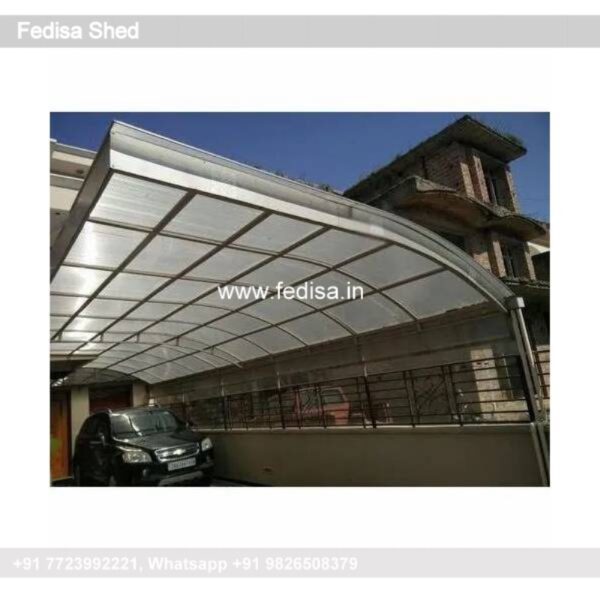 Car Parking Shed Parking Shed Material Cabin Shed Interior N0-337