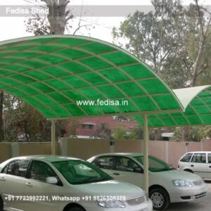 Parking Shed Tensile Fabric Car Shed Concrete Shed Design N0-366