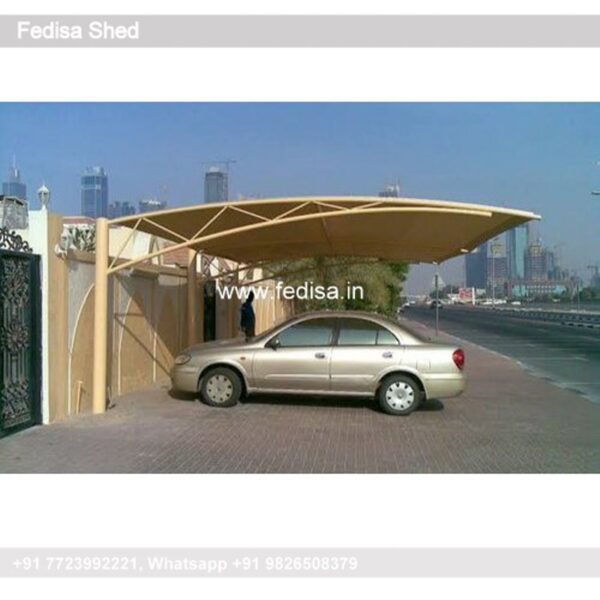 Parking Shed Tin Shed For Car Parking Contemporary Garden Summer House N0-368