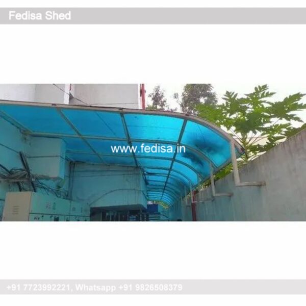 Parking Shed Covered Parking Shed Indian Cattle Shed Design N0-496