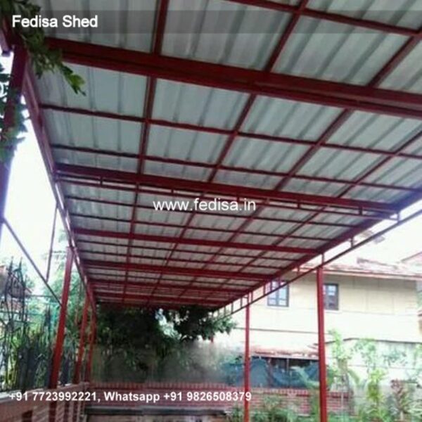 Car Parking Shed Pvc Car Shed Low Cost Buffalo Shed Design N0-531