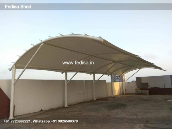 Car Parking Shed Fiber Parking Shed Modern Style Storage Shed N0-597