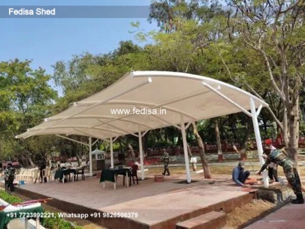Parking Shed Fiber Shade For Car Parking Modern Style Storage Sheds Online N0-598