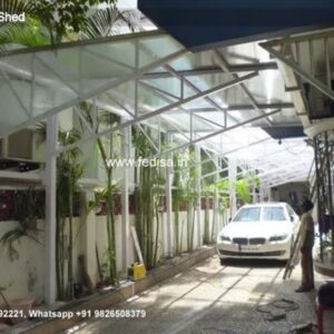 Parking Shed Vehicle Parking Shed Polycarbonate Sheet Shed Design N0-634