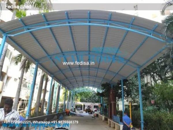 Car Parking Shed Bamboo Parking Shed Sawmill Shed Design N0-657