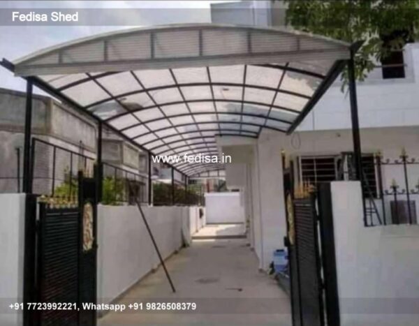 Parking Shed Polycarbonate Parking Shed Modern Design N0-714